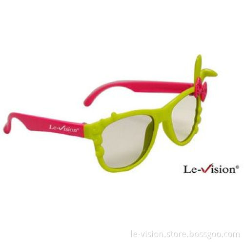 Polarized 3D Glasses for Children, Enjoy Passive 3D Film, Supports Passive System, Server